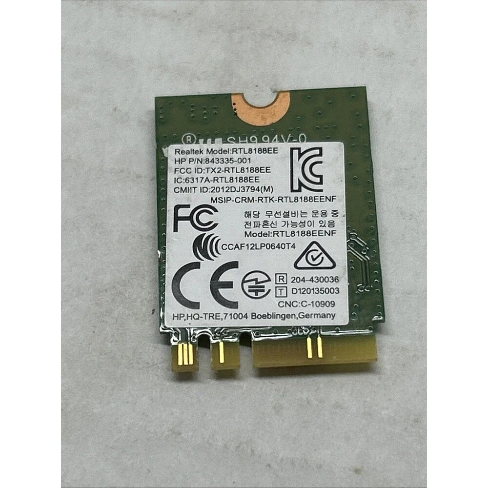 HP tested working